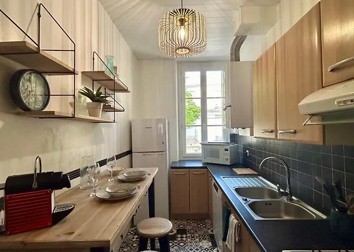 公寓 Le Botanica Bel Situe A 5 Min De La Gare D'angers 昂热